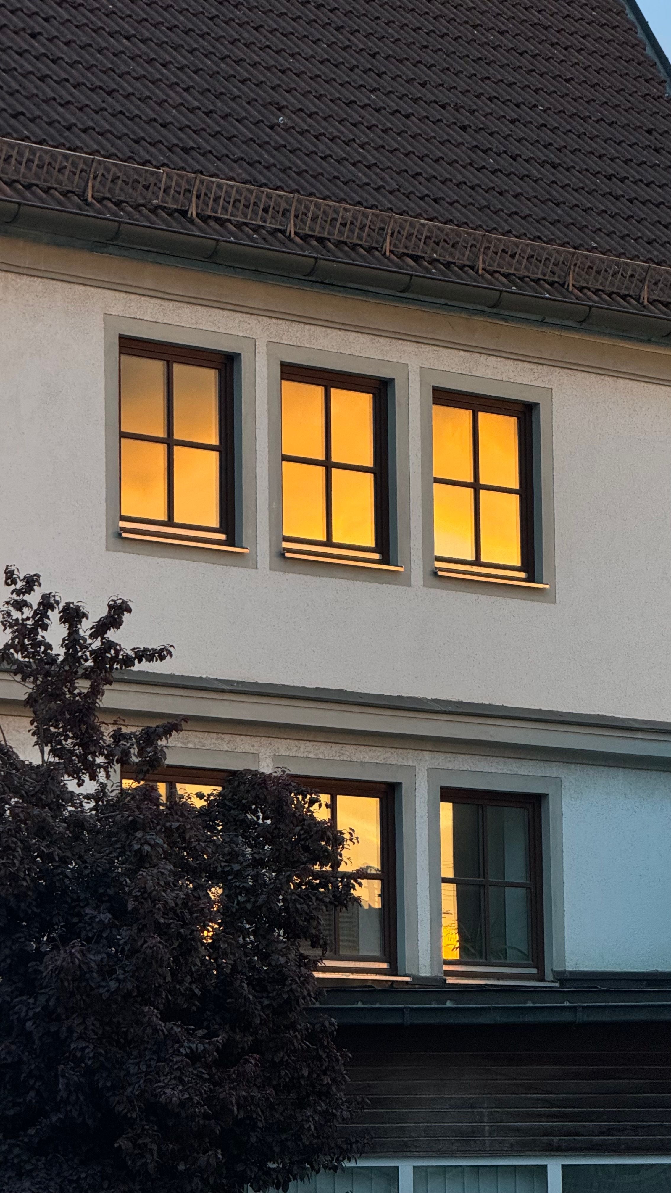 Moderne Fenster montiert in München